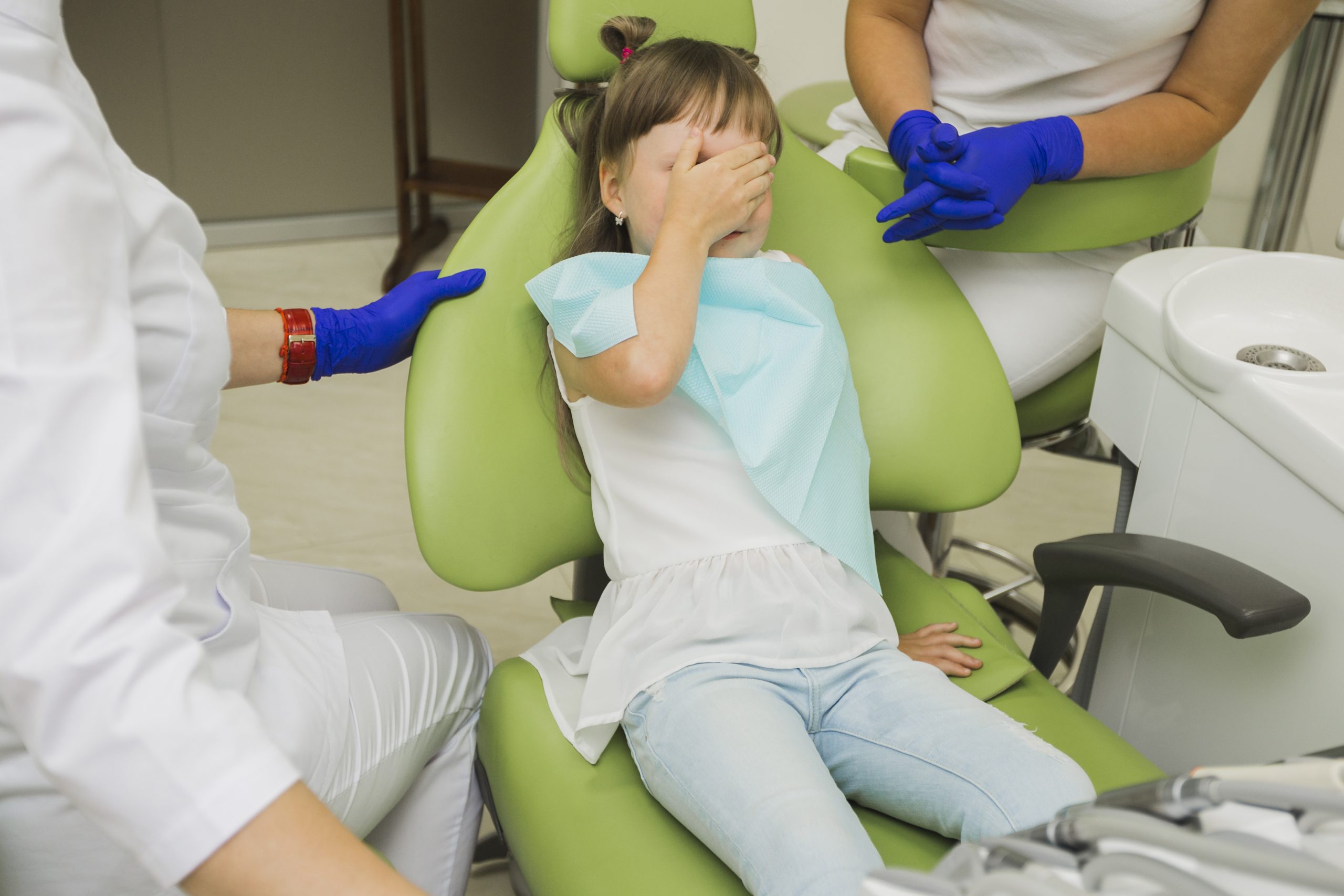 טיפול שיניים לילדים עם גז צחוק